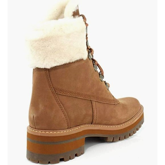 NEW IN A BOX - Timberland Courmayeur Valley 6" Waterproof, Wheat Nubuck Size 8 - Picture 3 of 7